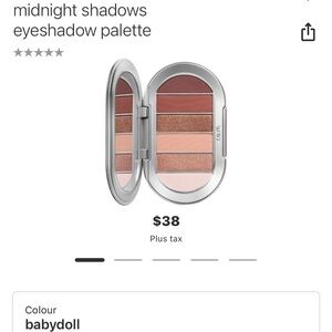 r.e.m. beauty  midnight shadows eyeshadow palette - Babydoll